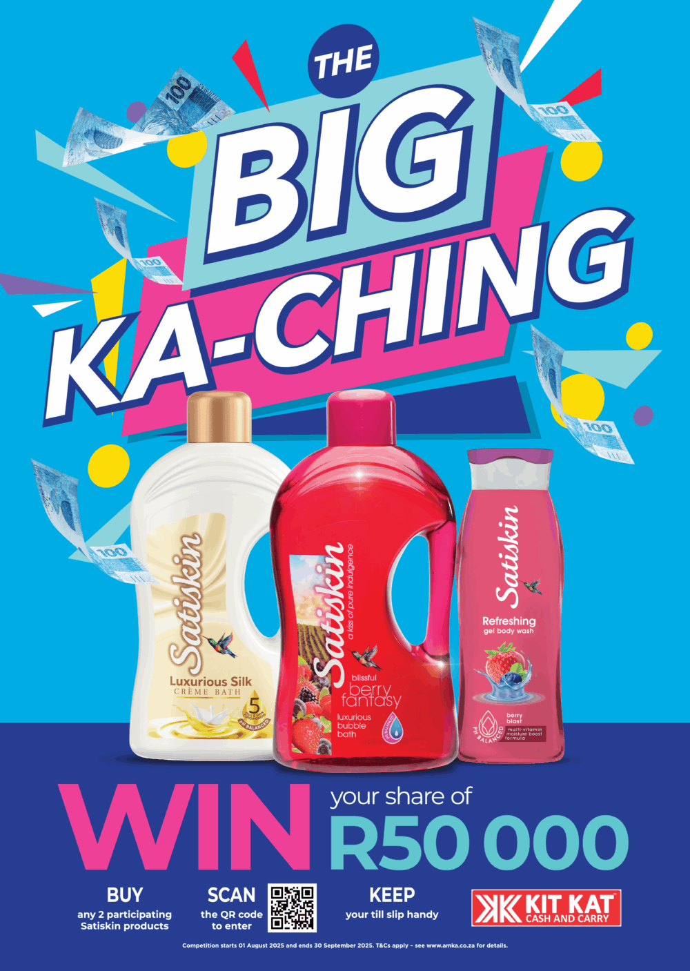 Ka Ching Satiskin x 6 Kit Kat stores